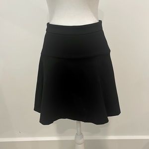 Banana republic black mini skirt
